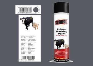 Wholesale Spray Marking Spray Paint Matt Light Gray Color No Harm For Animal APK-6810-8 from china suppliers