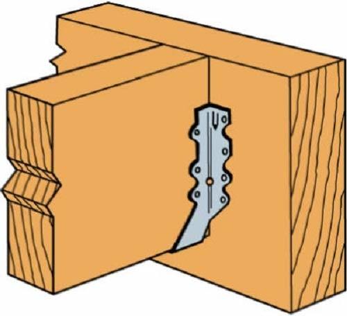 2x6 Joist Hanger, 18 Gauge LU26 Galvanizing Face Mount Joist Hangers, Wood