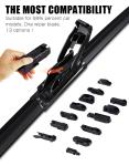 MU-017UC MASUMA Car Rubber Wiper Blade for Japanese Car ASV40L Auto Parts