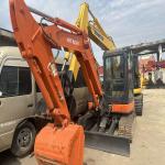 Hydraulic Repossessed Mini Excavators Second Hand Hitachi ZX65 6.5ton