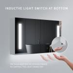 Customizable Anti Fog Bathroom Mirror Cabinet Rustproof With Jewelry Storage