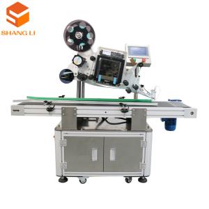 Wholesale Packaging Material Wood Automatic Flat Sticker Labeling Machine for Plastic Bags from china suppliers