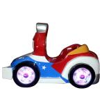 High Workmanship Glass Fiber Kiddie Coin Operated MINI F1 Ride With MP4 Display