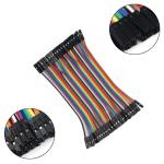 40Pin 1.27mm Pitch Copper Conductors OEM ODM Cable for UL2651 Flat Rainbow