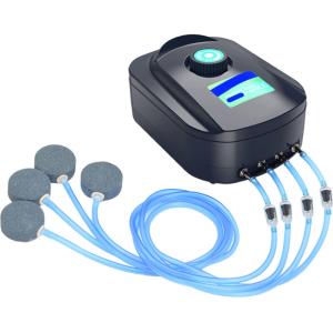 Wholesale Aquarium 4 Outlet Quiet Air Oxygen Pump Fish Tank Aerator Pump With Air Stone from china suppliers