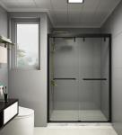 KPN2009003 1200-2000X1950mm Double Sliding Glass Shower Doors , Shower Cubicle