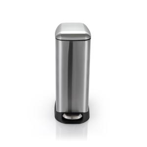 Wholesale 12 Liter Rectangular Stainless Steel Trash Can For Office from china suppliers
