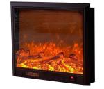 Insert Cozy Atmosphere Wood Fireplace Electric Heater With Adjustable Thermostat