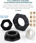 Hex Plastic Reducers Male to Female Thread PG9~PG48 & Hex Nylon Reducing