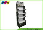 Food Floor Standing Cardboard Retail Display Stands With Five Trays FL193