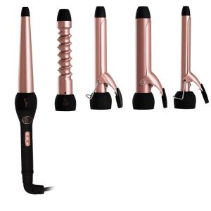 China Professional Hair Styling Curling Iron  Interchangeable Ceramic Curler Set on sale