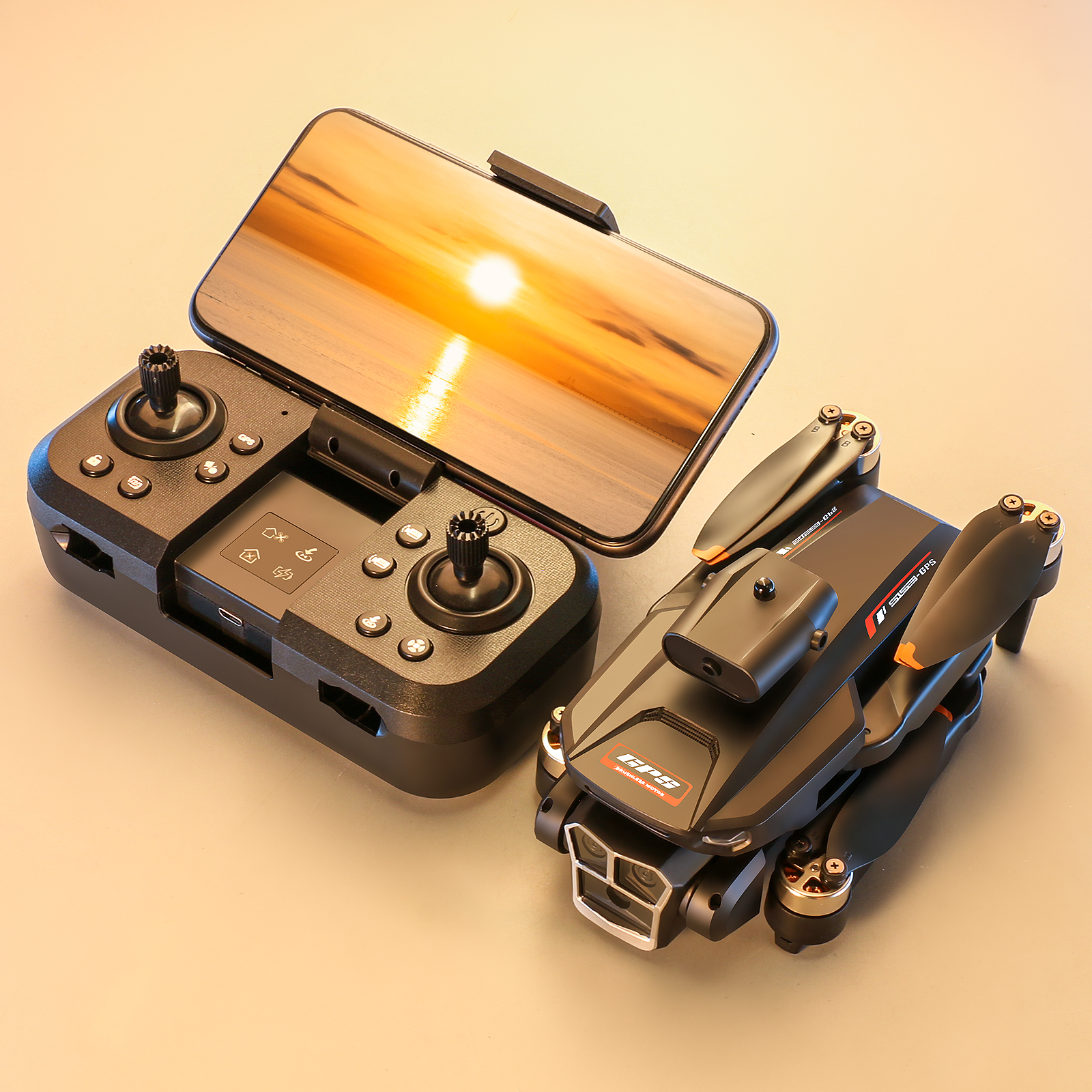 Maximum Flight Time S158 Mini Drone Foldable Quadcopter RC Dron with Obstacle Avoidance and Optical Flow Positioning