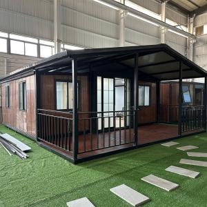 Wholesale Standard Thickness Easy Install Steel Frame Luxury Container House 20ft 30ft 40ft Prefab Insulated Tiny House Container from china suppliers