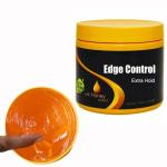 RINSE-OFF 16oz Salon Size Strong Hold Wax Hair Edge Control Gel for Smooth Hair