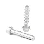 M10 65mm Metric Carbon Steel Hex Anchor Concrete Bolt for Elevator Polyurethane