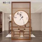 PVD Color Stainless Steel Room Checkered Shape Divider Hotel Decoration