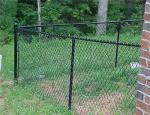 Galvanized Black Color 0.9m Diamond Mesh Fence