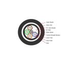 Anti Rodent Non Metallic Fiber Optic Armoured Cable 144 Core Single Mode GYFTY63