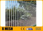 Galvanised Steel Pressed Spear Top Fencing Spacing 140mm