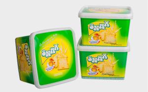 Wholesale 750ml Biscuit Food Disposable Plastic Containers Eco-Friendly Europe Pack from china suppliers