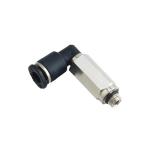 PLL - C Elongated Elbow Pneumatic Tube Fittings SMC Type Mini Size Tight And