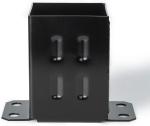 INCH Measurement System 4*4inch Ground Power Pergola Base Wood Fence Post Anchor