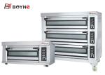 Stainless Steel Visible Baking Oven Three Layer Nine Trays Electric Oven kitchen