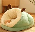 Washable Cat Cushion Bed For Small Medium Dog Cat Waterproof Surface Bottom