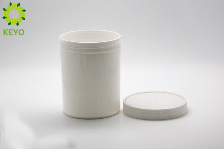 Round Body Butter Jars , 200g PP Plastic Wide Mouth Body Scrub Containers