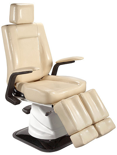 Hydraulic Beauty Treatment Bed 3 Section Tattoo With Cream Color , Heavy Duty