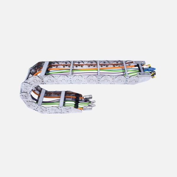 Custom Made Steel Cable Drag Chain Cable Carrier 47mm 58mm 68mm Inner Height For