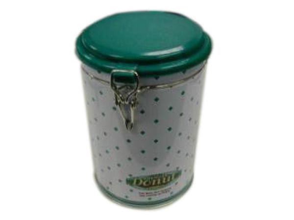 Coffee Round Tin Containers With Lids , Airtight Tea Box Environmental