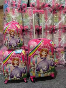 Wholesale Wholesale Good Price Cartoon Design 12 16 20 Inch ABS Kids Carry On Trolley Luggage from china suppliers