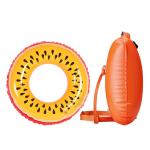 Ultralight Triathlon Swimming Buoy 37*72cm Inflatable Fruit Tube Ring