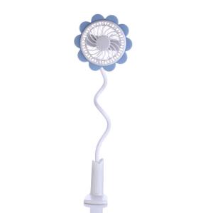Wholesale Sunflower Clip fan rechargeable usb 8 inch flexible clip fan from china suppliers