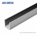 Extruded Aluminium C Shaped Beam Channel Aluminum Extrusion Profiles Manufacture