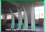190T Nylon Cloth Inflatable Lighting Decoration , White Inflatable Ivory