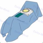 Sterile Surgical C Section Drape With Fenestration Obsterics Gynecology Drape