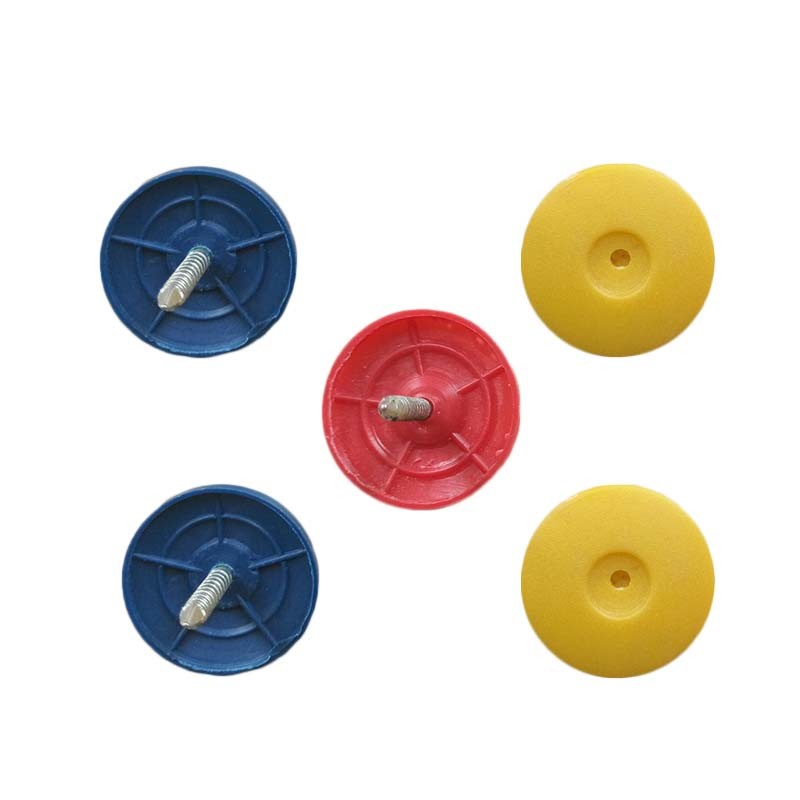 Strong Outer Rim Plastic Cap Nails Installed With Hand Or Pole Hammer