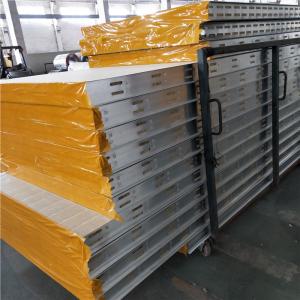 Wholesale 100mm rock wool sandwich panes cover with protective film for walls from china suppliers