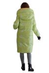 FODARLLOY Ladies Warm Hooded Cotton-padded Clothes Slim Long Down Winter Jackets