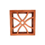 Flower Breeze Block High Quality Building Materials Red Clay Bricks Construction