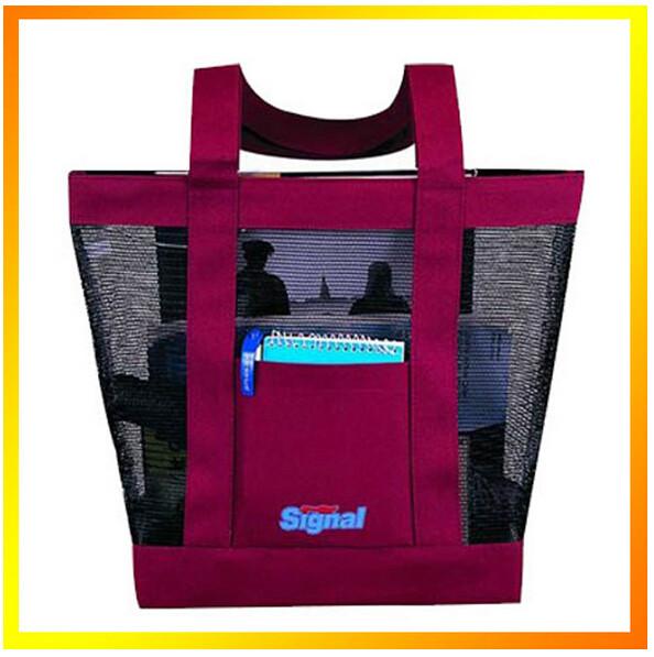 Quality Multi-function custom large mesh tote bags for sale