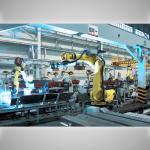 Crane Outrigger Unmanned Robotic Production Line Manufacturing