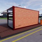 Residential / Commercial Modern Modular Homes Moveable Readymade Container House