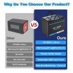LiFePO4 Lithium Battery 12V 100AH 200AH Deep Cycle Batteries OEM ODM Lithium
