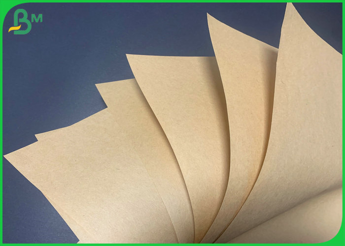 600mm Big Roll Food Grade Brown Kraft Paper 70gsm For Making Bread Bag 