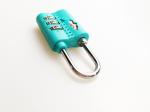PC Material Safe Skies Luggage Locks / TSA 161 Luggage Number Lock Bag Security