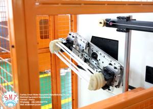 China Semi - Automatic Deep Well Pump Stator Electric Motor Winding Machine 5.5KW / Winding Equipment on sale