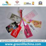 Single OPP Bag Packing Hard PVC Luggage Tag& Clear Loop